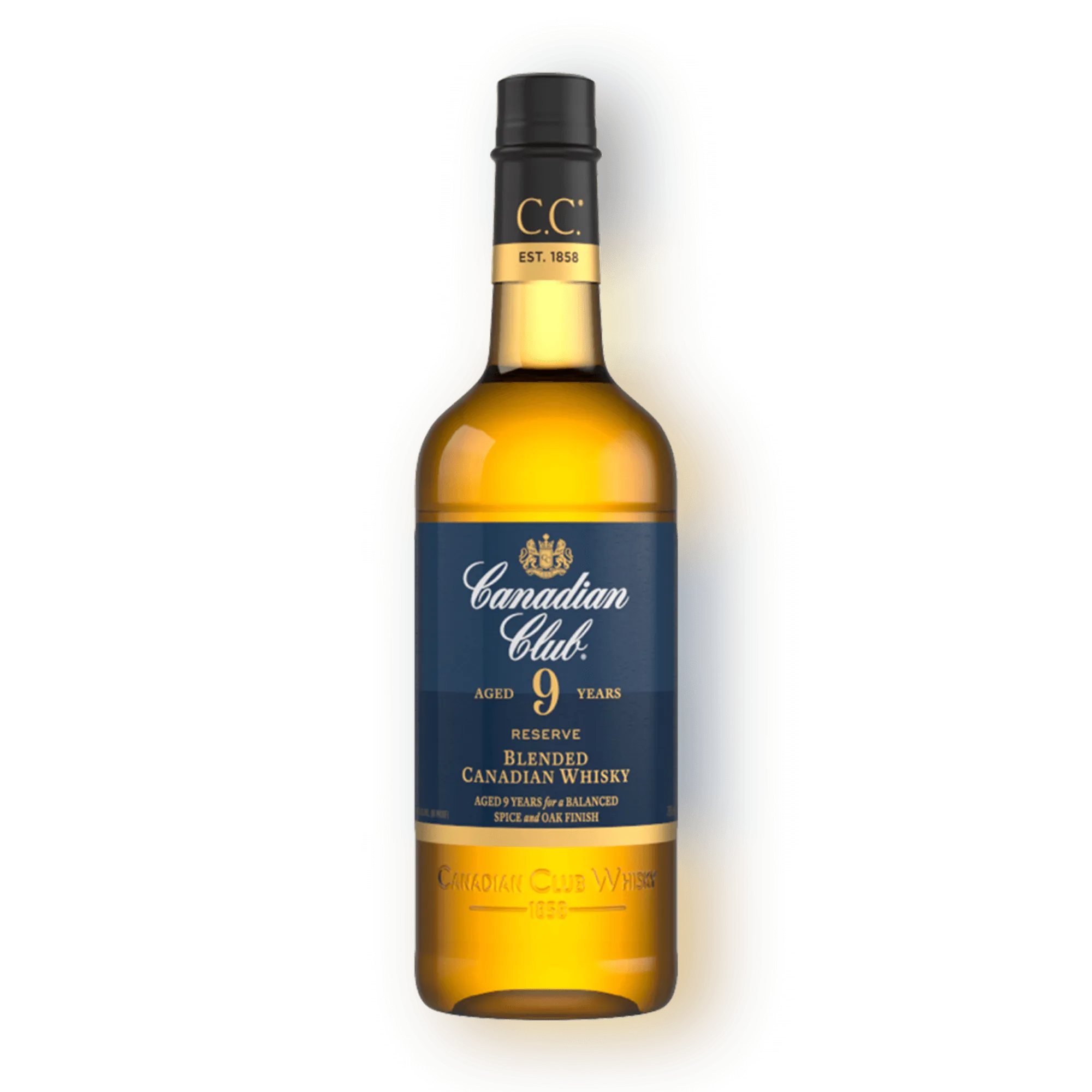 Canadian Club Bottle Whisky Reserve 9 years old