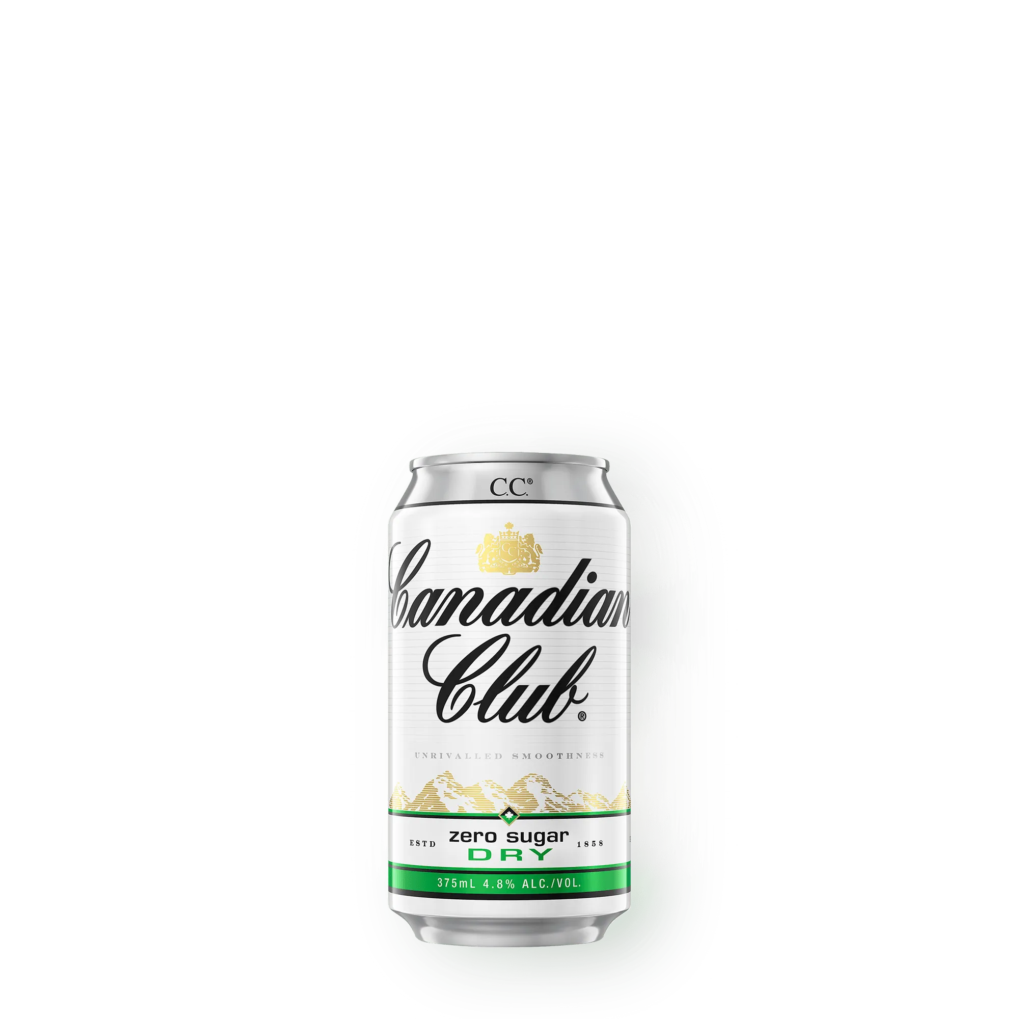 CC And Dry Zero Sugar Premixer Canadian Club