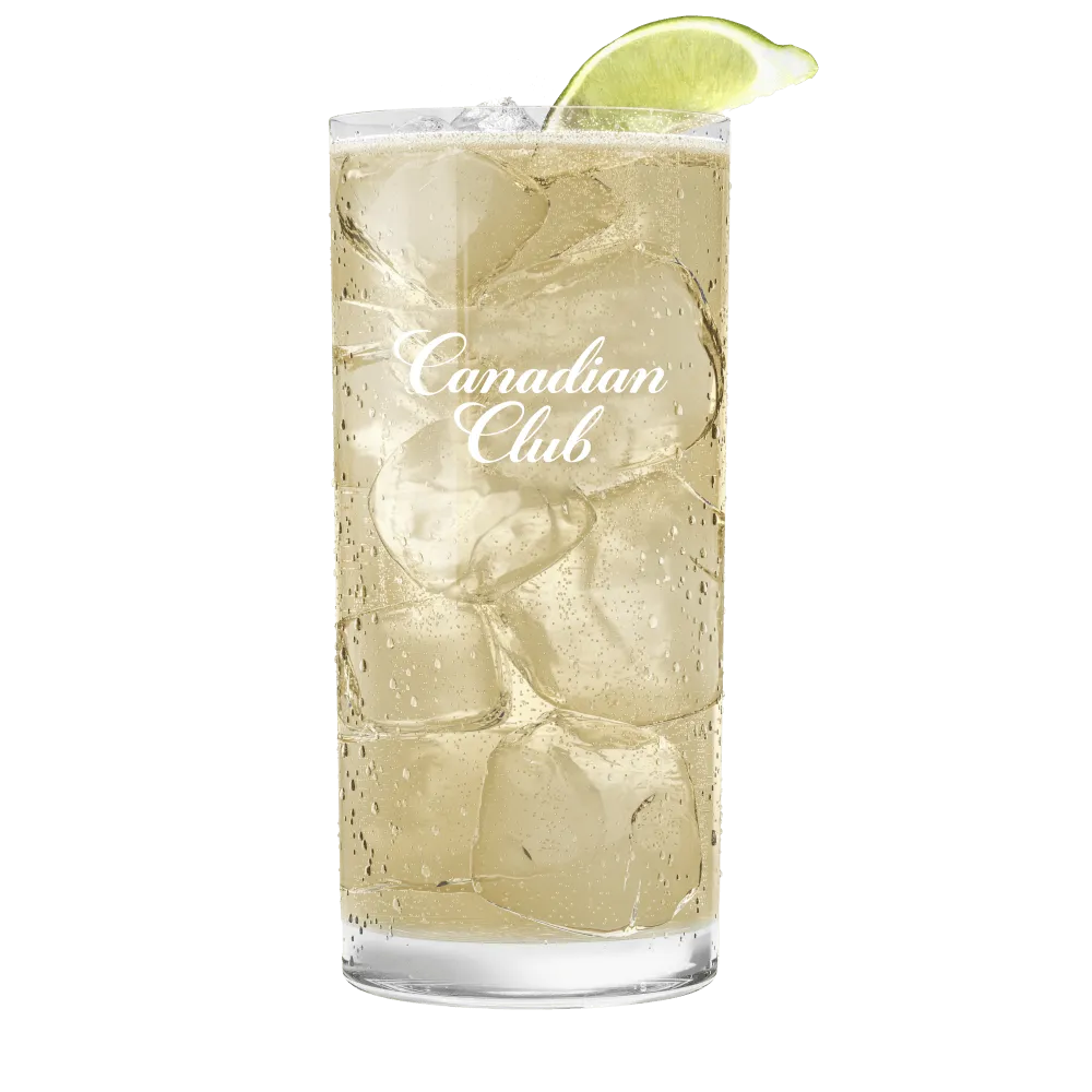 Cc Ginger Apple Cocktail Whiskey Canadian Club