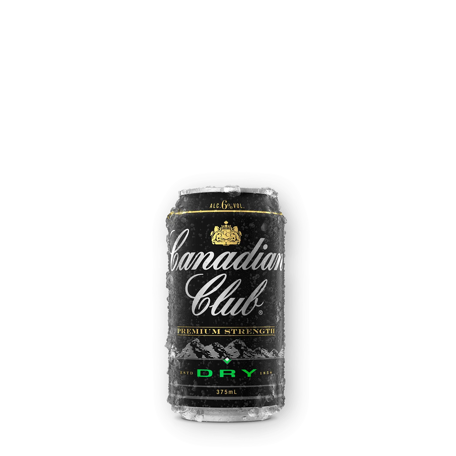 CC And Dry Premium Can Canadian Club